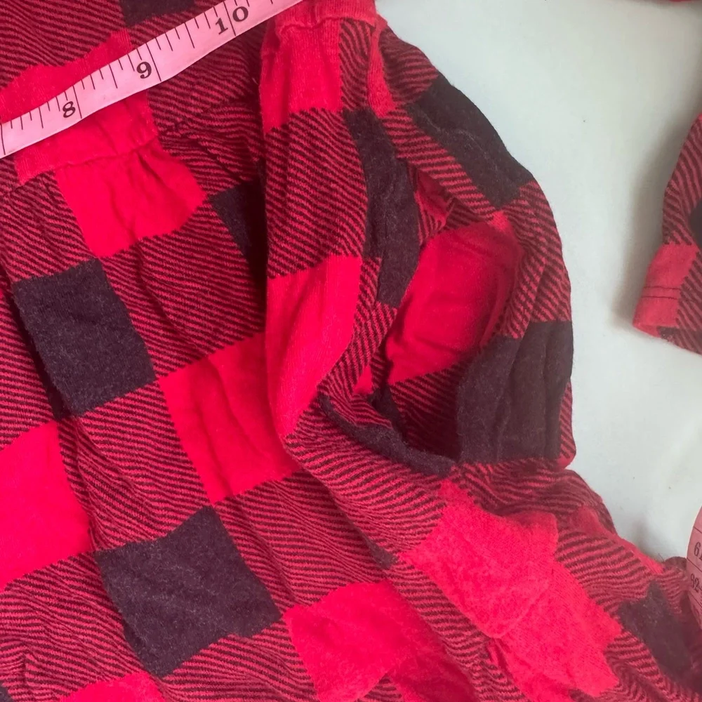 Lot of 6 Girls Size 8 &‎ 10-12 Plaid Pajama Sets, Mix and Match